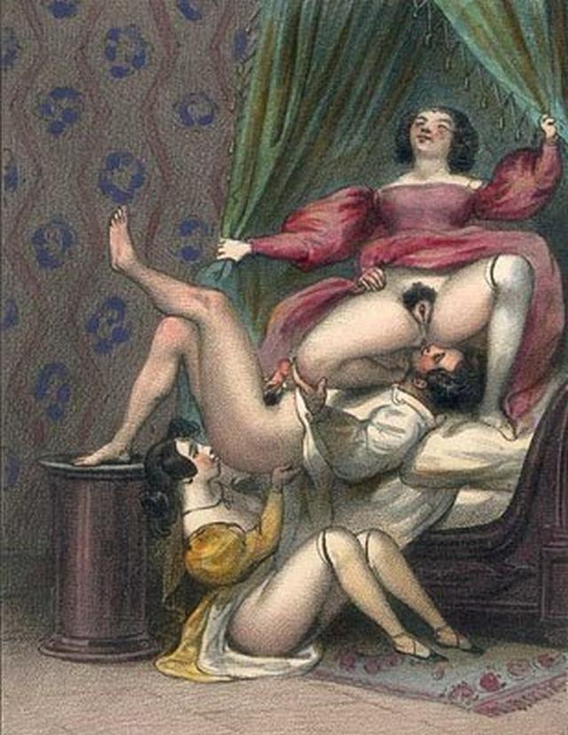 Искусство секса на картинах со взрослым содержанием 8 фотка