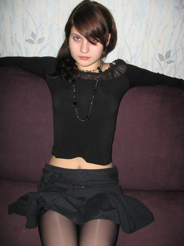 Красавица Леночка показывает страсть во время раздевания 19 фотка