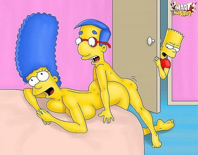 Семейка Симпсонов участвует в групповых оргиях 6 фотка