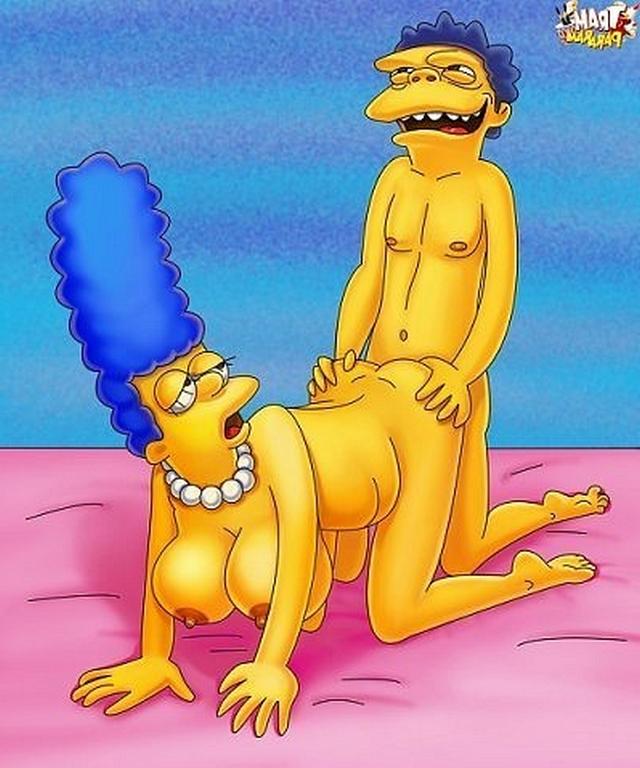 Семейка Симпсонов участвует в групповых оргиях 14 фотка